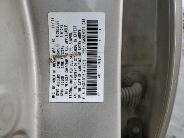 Photo 11 VIN: 1HGCR2F35FA115276 - HONDA ACCORD LX 