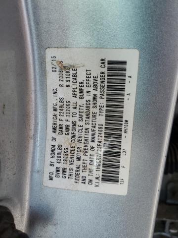 Photo 11 VIN: 1HGCR2F35FA124690 - HONDA ACCORD LX 