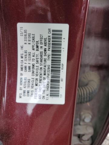 Photo 11 VIN: 1HGCR2F35FA132840 - HONDA ACCORD LX 