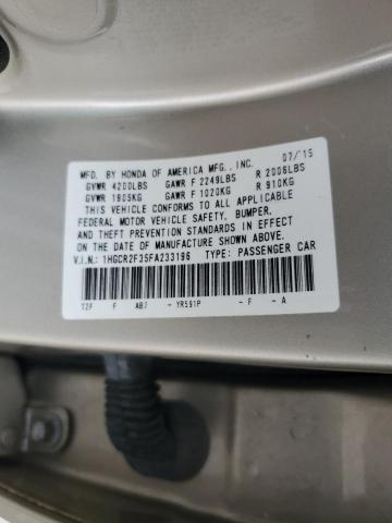 Photo 11 VIN: 1HGCR2F35FA233196 - HONDA ACCORD LX 