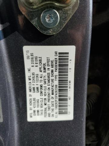 Photo 11 VIN: 1HGCR2F35FA262388 - HONDA ACCORD 