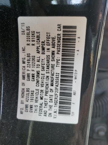 Photo 12 VIN: 1HGCR2F35FA265632 - HONDA ACCORD 