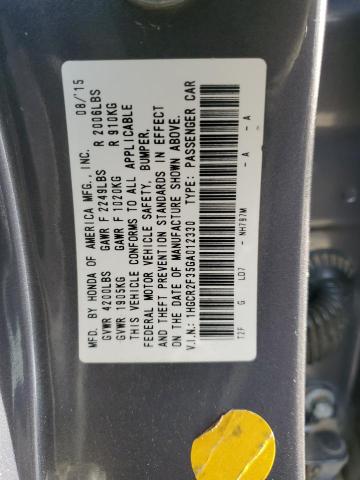 Photo 12 VIN: 1HGCR2F35GA012330 - HONDA ACCORD LX 