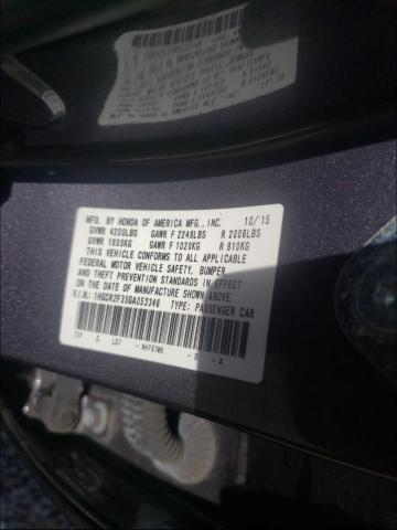 Photo 9 VIN: 1HGCR2F35GA053346 - HONDA ACCORD LX 