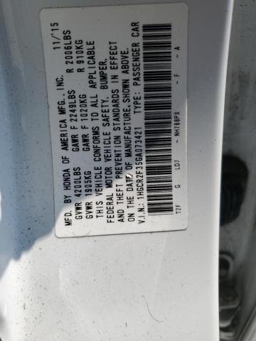 Photo 11 VIN: 1HGCR2F35GA073421 - HONDA ACCORD LX 