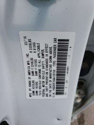 Photo 12 VIN: 1HGCR2F35GA129759 - HONDA ACCORD LX 