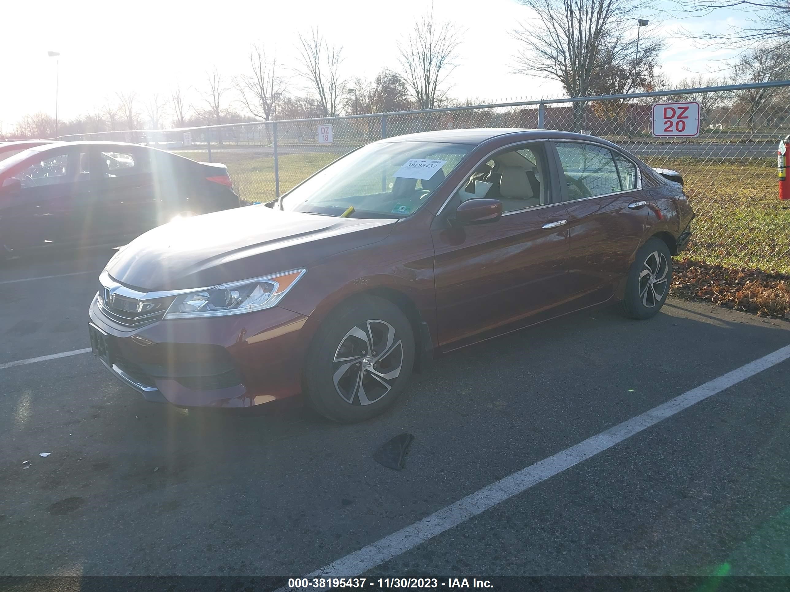 Photo 1 VIN: 1HGCR2F35GA144892 - HONDA ACCORD 