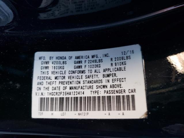 Photo 11 VIN: 1HGCR2F35HA123414 - HONDA ACCORD 