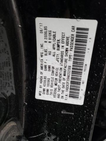 Photo 12 VIN: 1HGCR2F35HA252088 - HONDA ACCORD LX 