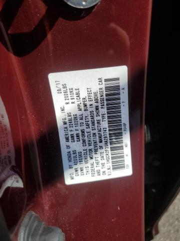 Photo 11 VIN: 1HGCR2F35HA297743 - HONDA ACCORD LX 