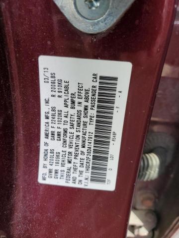 Photo 11 VIN: 1HGCR2F36DA147912 - HONDA ACCORD LX 