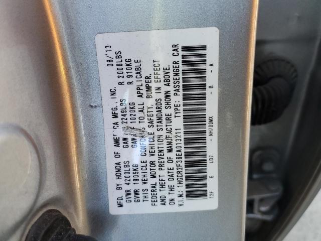 Photo 11 VIN: 1HGCR2F36EA013211 - HONDA ACCORD LX 