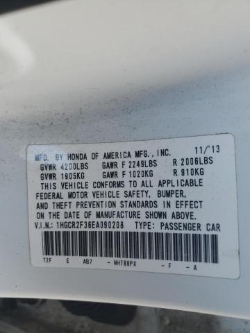 Photo 11 VIN: 1HGCR2F36EA090208 - HONDA ACCORD 