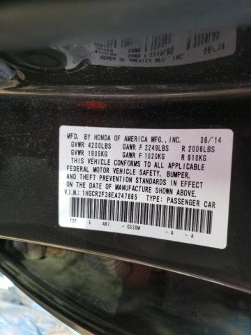 Photo 9 VIN: 1HGCR2F36EA247865 - HONDA ACCORD LX 