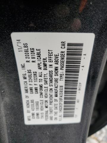 Photo 11 VIN: 1HGCR2F36FA058506 - HONDA ACCORD LX 