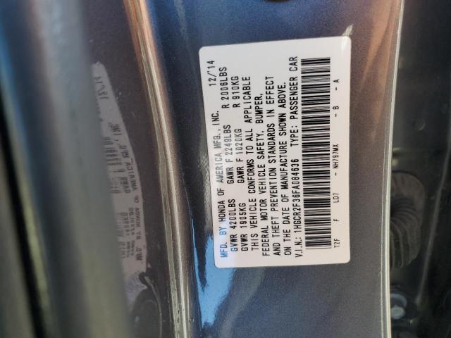 Photo 11 VIN: 1HGCR2F36FA084636 - HONDA ACCORD LX 