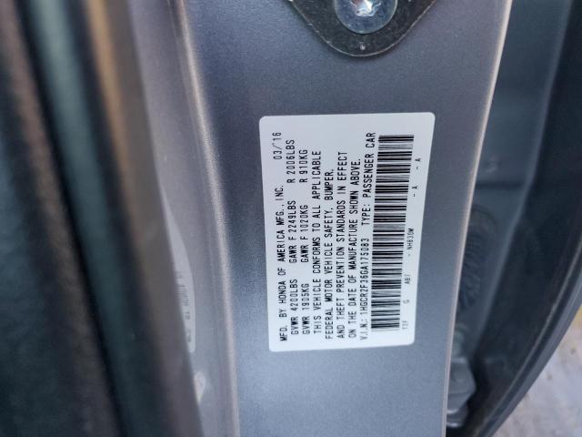 Photo 12 VIN: 1HGCR2F36GA175083 - HONDA ACCORD LX 