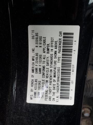 Photo 12 VIN: 1HGCR2F36HA003850 - HONDA ACCORD LX 