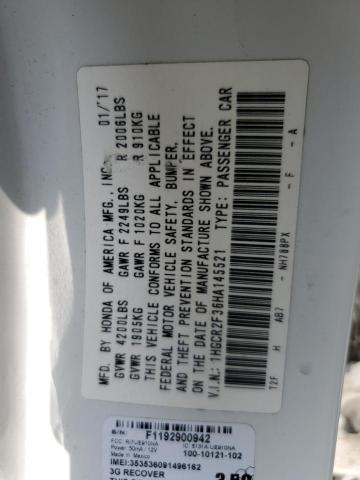 Photo 11 VIN: 1HGCR2F36HA145521 - HONDA ACCORD 