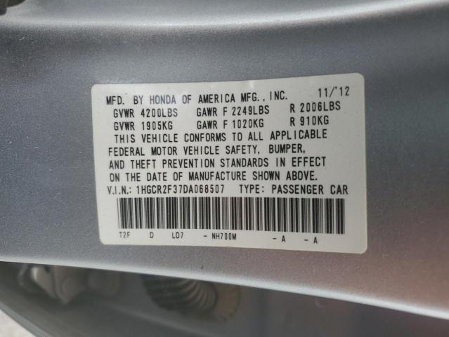 Photo 11 VIN: 1HGCR2F37DA068507 - HONDA ACCORD 