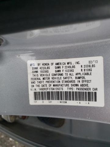 Photo 9 VIN: 1HGCR2F37DA126275 - HONDA ACCORD LX 