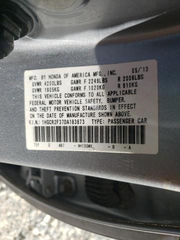 Photo 11 VIN: 1HGCR2F37DA183673 - HONDA ACCORD LX 