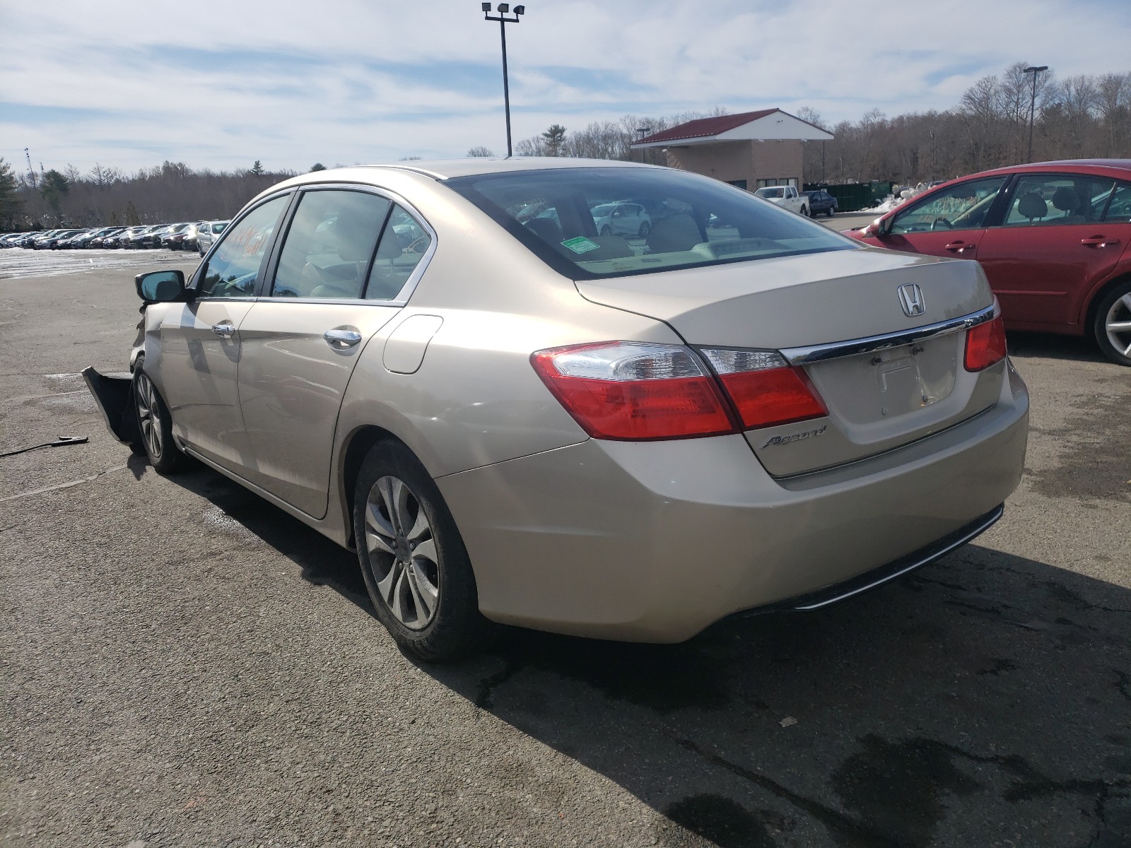 Photo 2 VIN: 1HGCR2F37DA238493 - HONDA ACCORD LX 