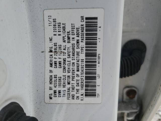 Photo 11 VIN: 1HGCR2F37EA082196 - HONDA ACCORD LX 