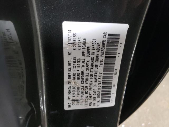 Photo 11 VIN: 1HGCR2F37EA153381 - HONDA ACCORD LX 