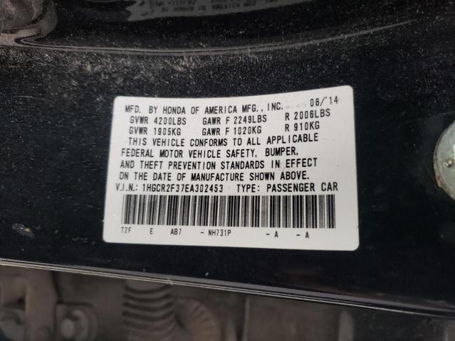 Photo 11 VIN: 1HGCR2F37EA302453 - HONDA ACCORD 