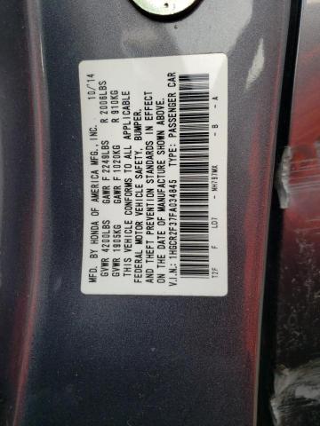 Photo 12 VIN: 1HGCR2F37FA034845 - HONDA ACCORD LX 