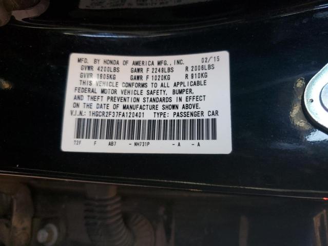 Photo 11 VIN: 1HGCR2F37FA120401 - HONDA ACCORD LX 