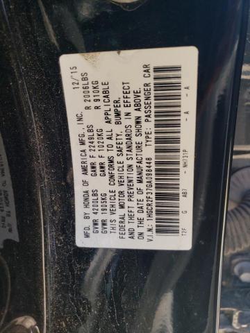 Photo 11 VIN: 1HGCR2F37GA098448 - HONDA ACCORD 