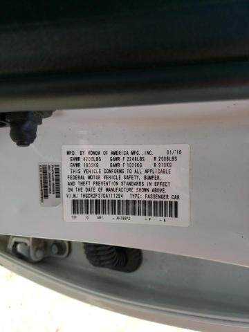 Photo 9 VIN: 1HGCR2F37GA111294 - HONDA ACCORD LX 