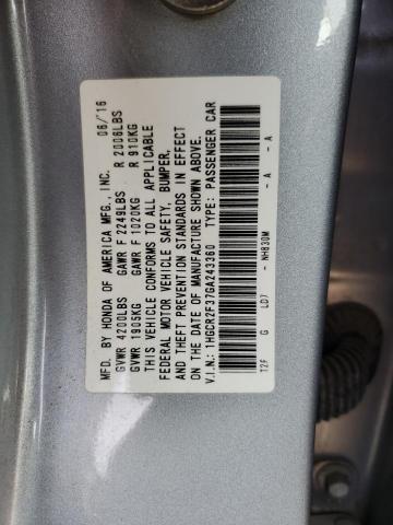 Photo 11 VIN: 1HGCR2F37GA243360 - HONDA ACCORD LX 