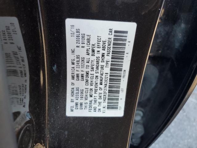 Photo 12 VIN: 1HGCR2F37HA093218 - HONDA ACCORD LX 