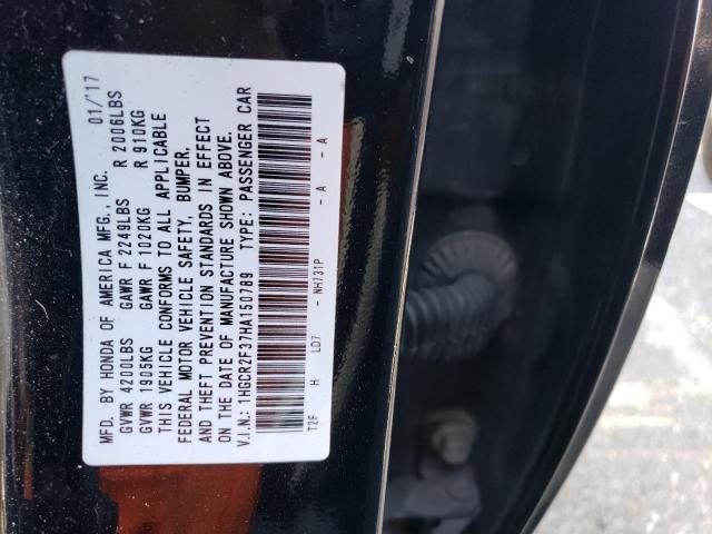 Photo 11 VIN: 1HGCR2F37HA150789 - HONDA ACCORD LX 