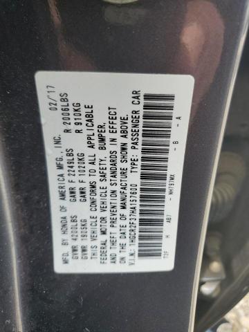 Photo 11 VIN: 1HGCR2F37HA157600 - HONDA ACCORD 