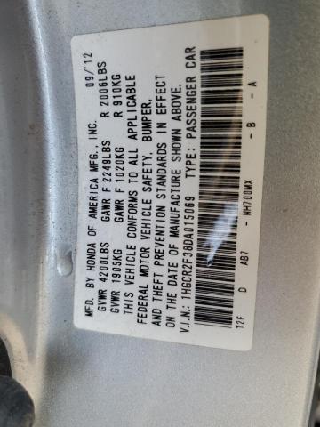 Photo 9 VIN: 1HGCR2F38DA015069 - HONDA ACCORD LX 