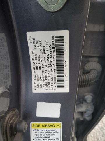 Photo 11 VIN: 1HGCR2F38DA063090 - HONDA ACCORD LX 