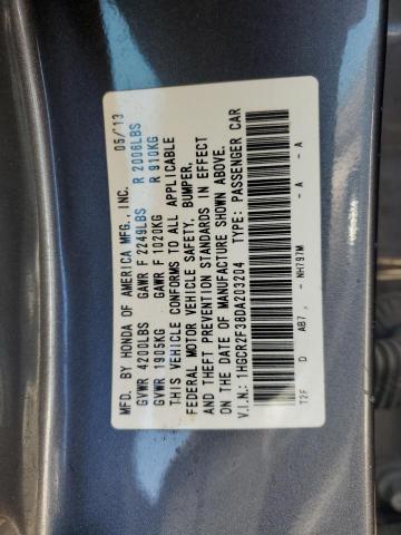 Photo 11 VIN: 1HGCR2F38DA203204 - HONDA ACCORD LX 