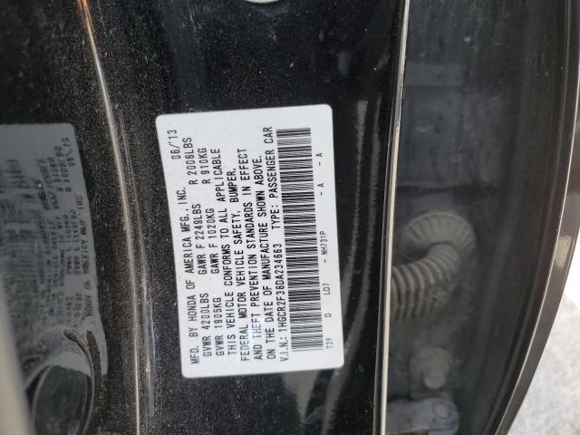 Photo 12 VIN: 1HGCR2F38DA234663 - HONDA ACCORD LX 