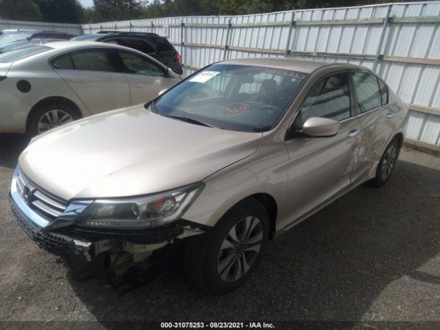 Photo 1 VIN: 1HGCR2F38DA242018 - HONDA ACCORD SDN 