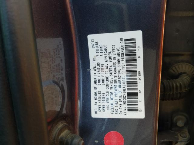 Photo 9 VIN: 1HGCR2F38EA030902 - HONDA ACCORD LX 