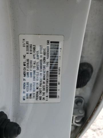 Photo 11 VIN: 1HGCR2F38EA125606 - HONDA ACCORD LX 