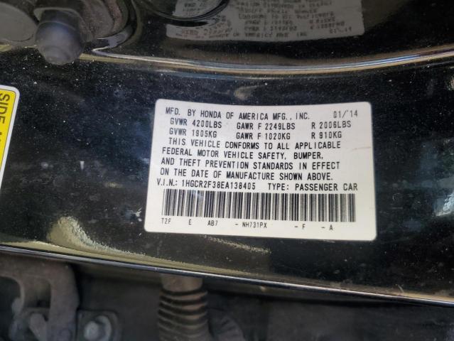 Photo 11 VIN: 1HGCR2F38EA138405 - HONDA ACCORD LX 