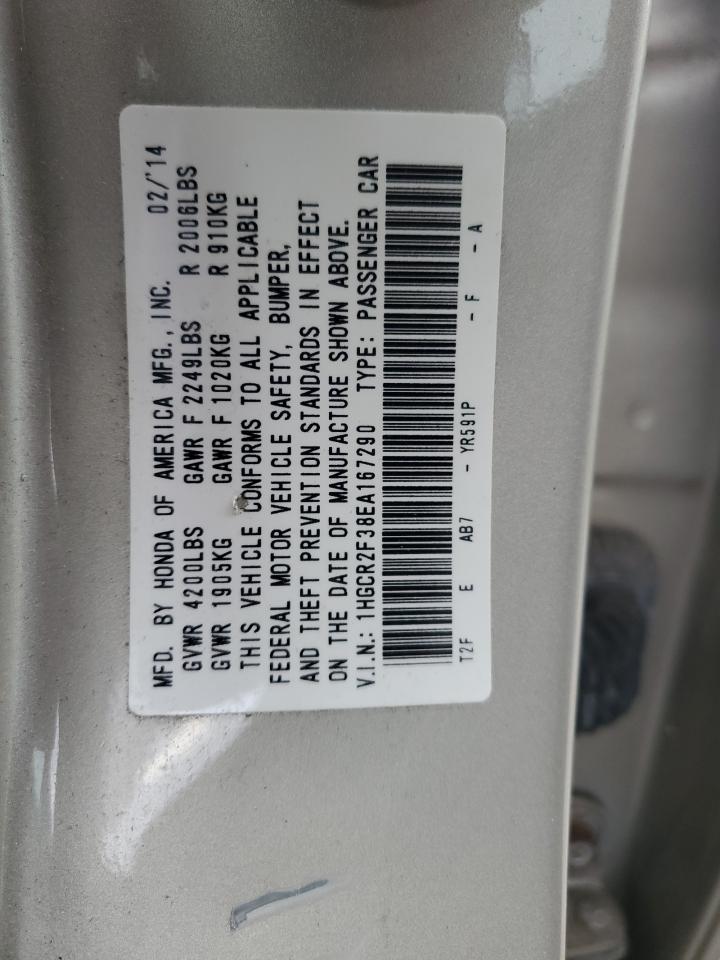 Photo 11 VIN: 1HGCR2F38EA167290 - HONDA ACCORD 