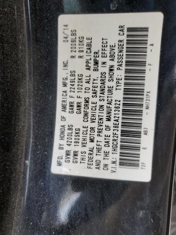 Photo 11 VIN: 1HGCR2F38EA213622 - HONDA ACCORD LX 