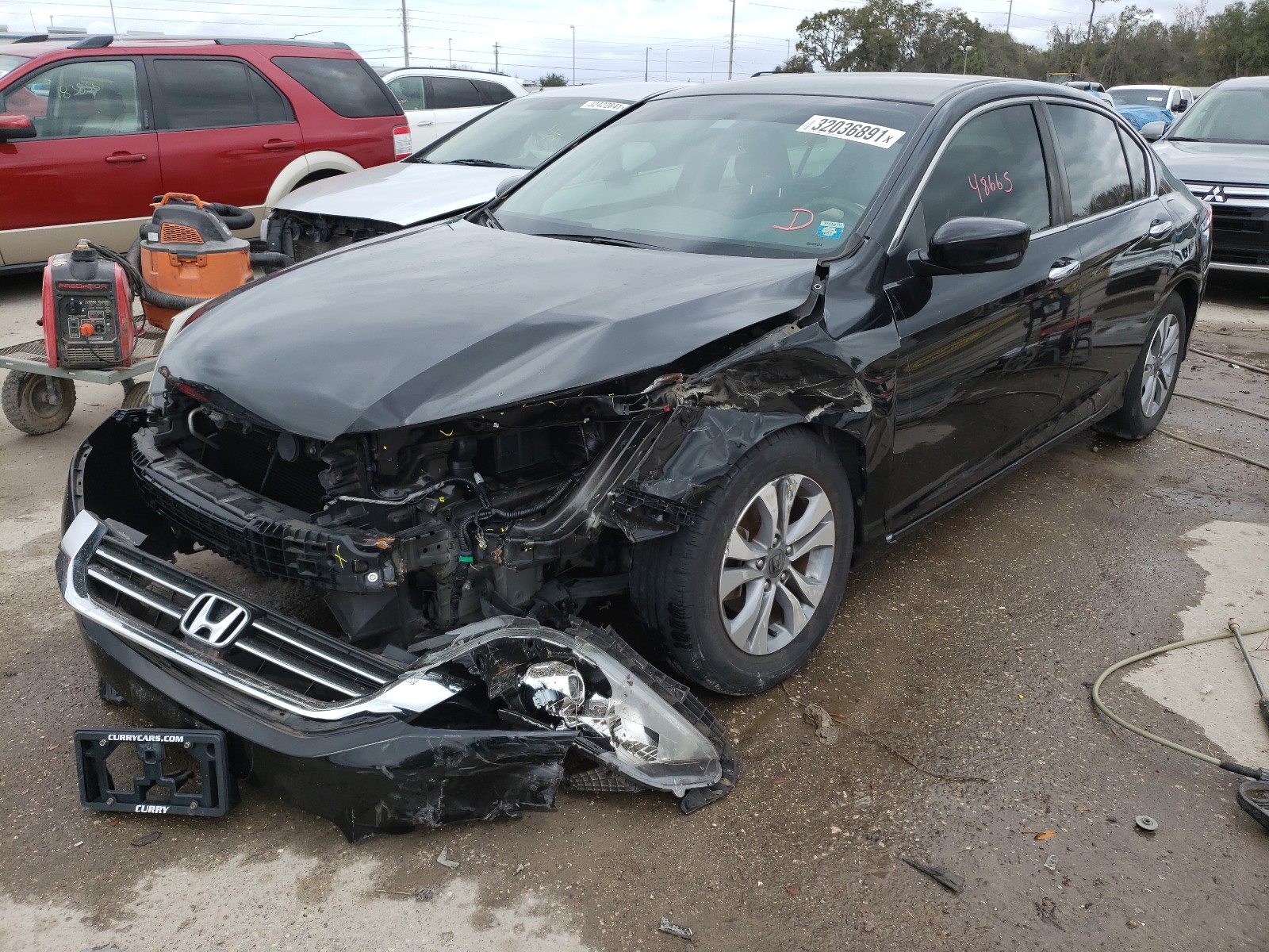 Photo 1 VIN: 1HGCR2F38FA098926 - HONDA ACCORD LX 