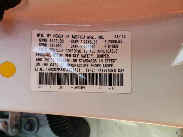 Photo 11 VIN: 1HGCR2F38FA101131 - HONDA ACCORD 